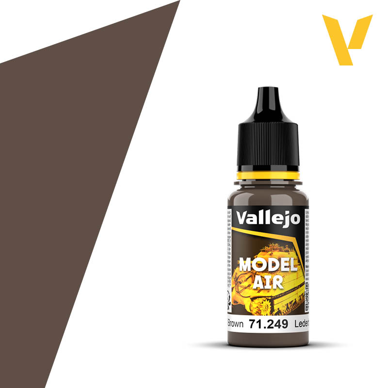 Model Air Acrylic Paint - Vallejo 17ml - NATO Brown RAL 8027 - 71249 - FS30051