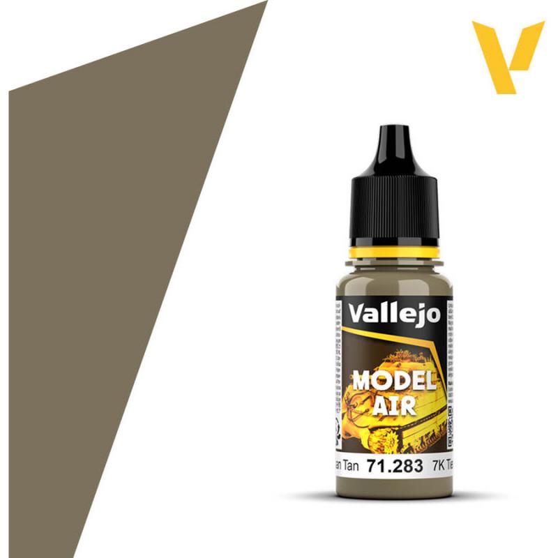 Model Air Acrylic Paint - Vallejo 17ml - 7K Russian Tan 71283