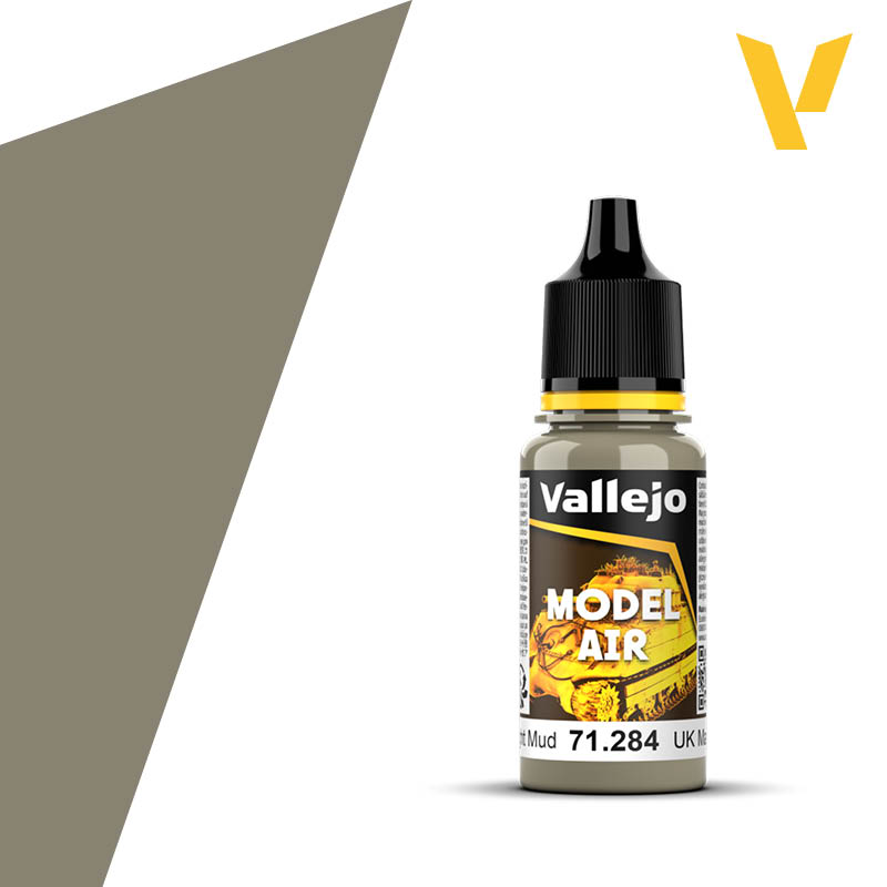 Model Air Acrylic Paint - Vallejo 17ml - UK Light Mud 71284