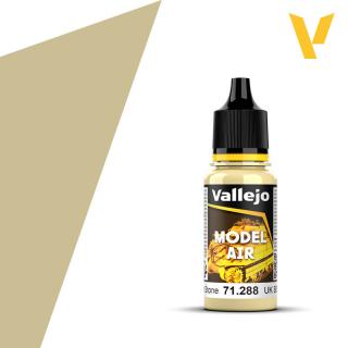 Model Air Acrylic Paint - Vallejo 17ml - UK Bsc 64 Portland Stone 71288