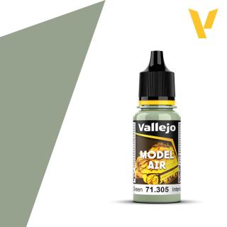 Model Air Acrylic Paint - Vallejo 17ml - Interior Grey Green FS34373 - 71305