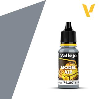 Model Air Acrylic Paint - Vallejo 17ml - BS Medium Sea Grey BS637 - 71307