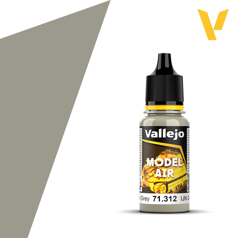 Model Air Acrylic Paint - Vallejo 17ml - IJN Medium Grey 71312