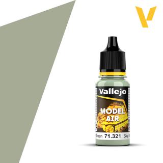 Model Air Acrylic Paint - Vallejo 17ml - IJA Light Grey Green FS34424 71321