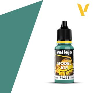 Model Air Acrylic Paint - Vallejo 17ml - Cockpit Emerald Green