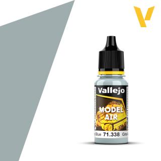 Model Air Acrylic Paint - Vallejo 17ml - Russian AF Grey Blue 71338