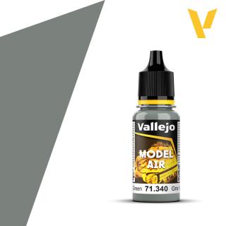 Model Air Acrylic Paint - Vallejo 17ml - Grey Green 71340