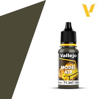 Model Air Acrylic Paint - Vallejo 17ml - Russian AF Dark Green 71347