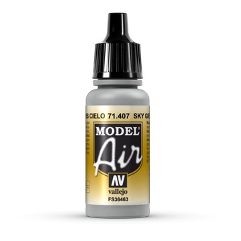 Model Air Acrylic Paint - Vallejo 17ml - Sky Grey 71407