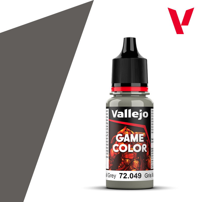 Game Color Acrylic Paint - Vallejo 18 ml - Stonewall Grey 72049 (Pos. 77)