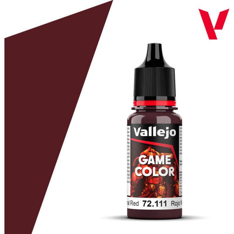 Game Color Acrylic Paint - Nocturnal Red