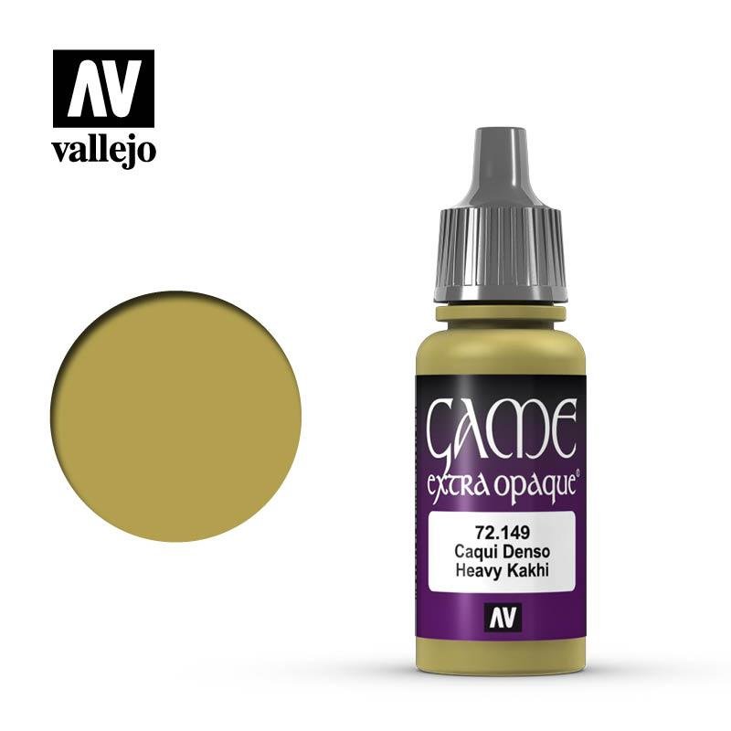 Game Color Acrylic Paint - Vallejo 17ml - Extra Opaque Heavy Kakhi 72149