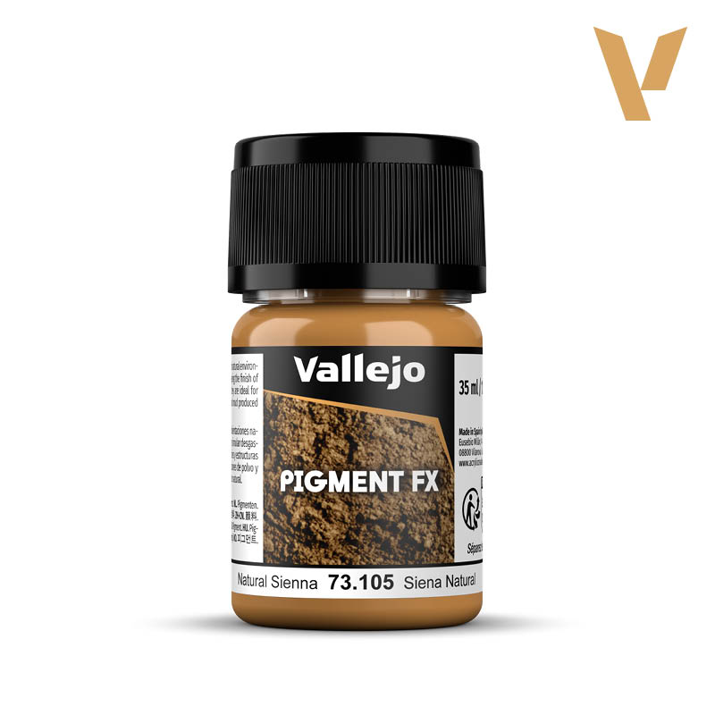 Pigment Vallejo 30ml - Natural Siena 73105