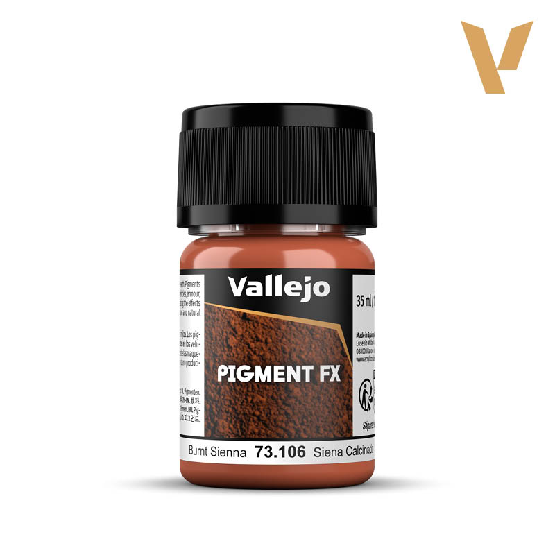 Pigment Vallejo 30ml - Burnt Siena 73106