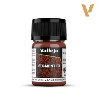 Pigment Vallejo 30ml - Brown Iron Oxide 73108