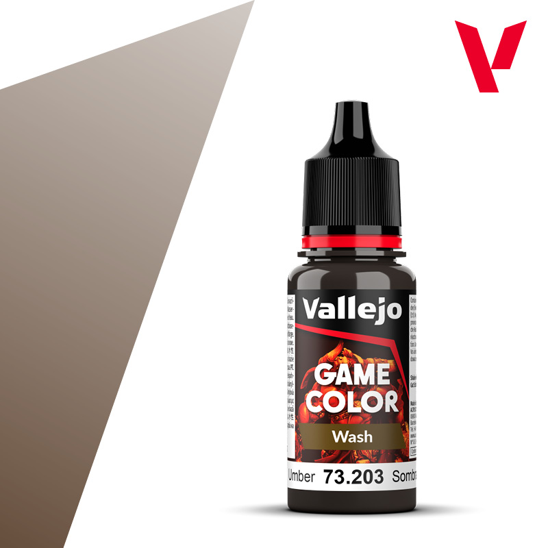 Game Color Wash Vallejo 17ml - Umber Shade 73203