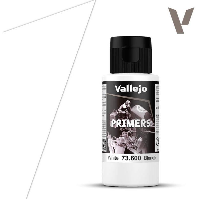 Surface Primer Acrylic-Polyurethane - Vallejo 60ml - White 73600