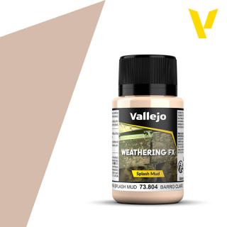 Splash Mud Acrylic Vallejo 40ml - Light Brown 73804