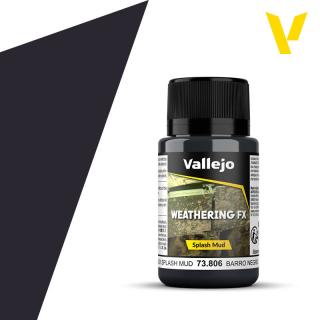 Splash Mud Acrylic Vallejo 40ml - Black 73806