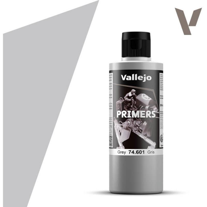 Surface Primer Acrylic-Polyurethane - Vallejo 200ml - Grey 74601