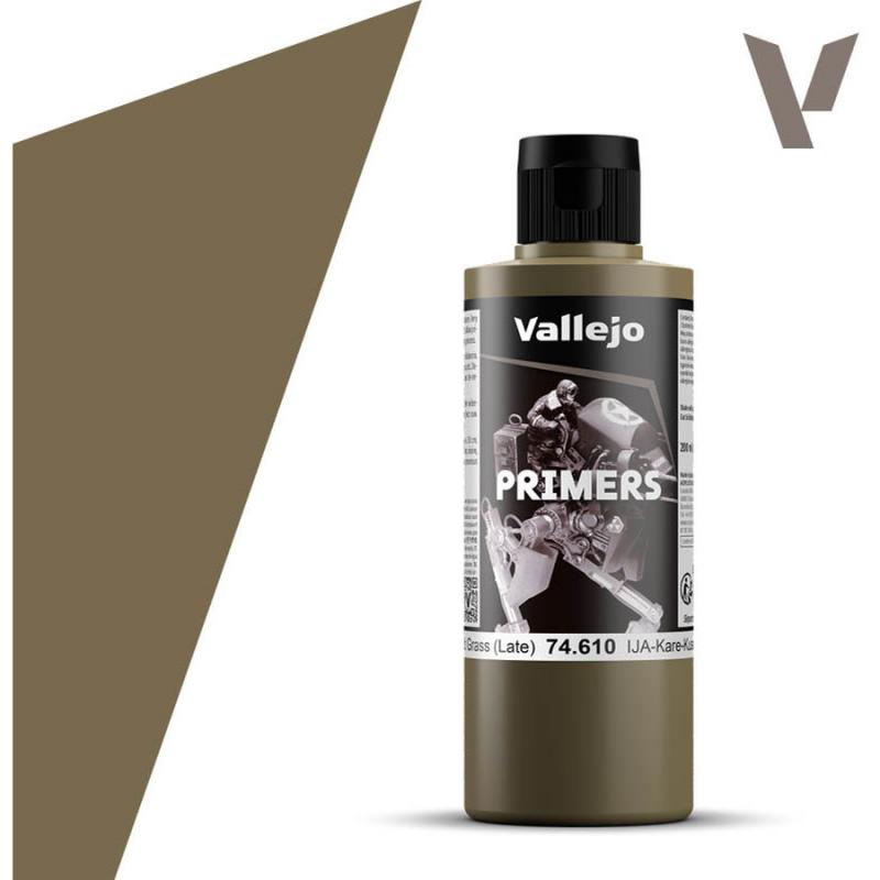 Surface Primer Acrylic-Polyurethane - Vallejo 200ml - Parched Grass Late 74610