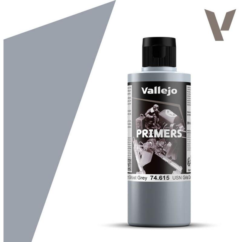 Surface Primer Acrylic-Polyurethane - Vallejo 200ml - USN Light Ghost Grey FS363