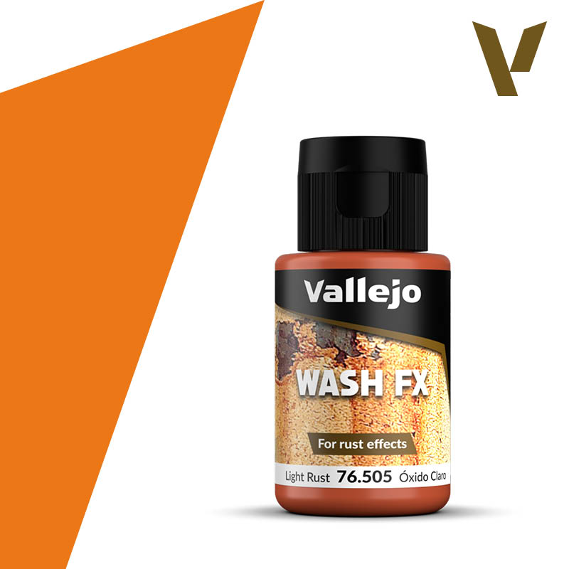 Model Wash Vallejo 35ml - Light Rust 76505