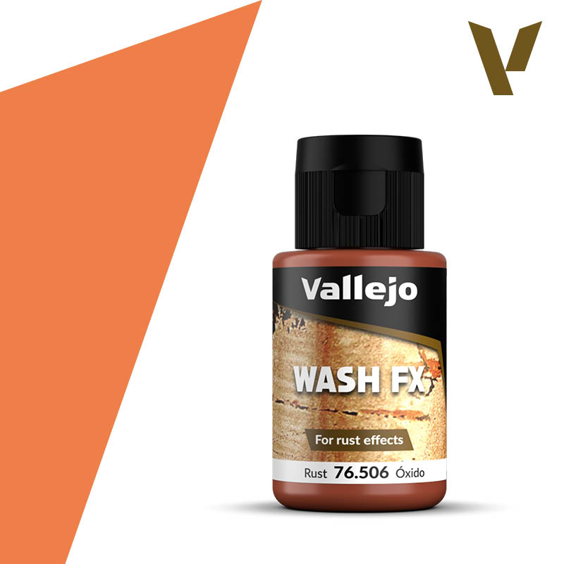Model Wash Vallejo 35ml - Rust 76506