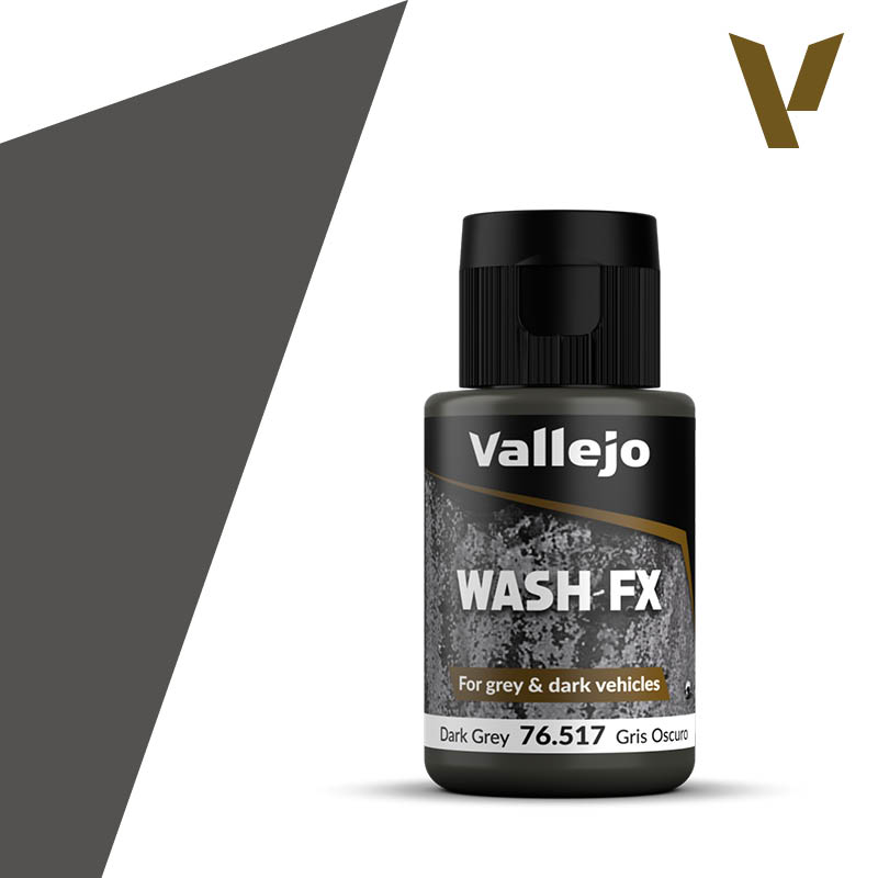 Model Wash Vallejo 35ml - Dark Grey 76517