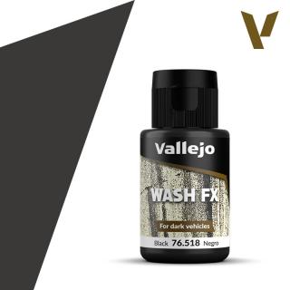 Model Wash Vallejo 35ml - Black 76518