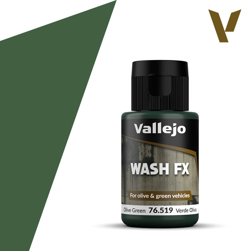 Model Wash Vallejo 35ml - Olive Green 76519