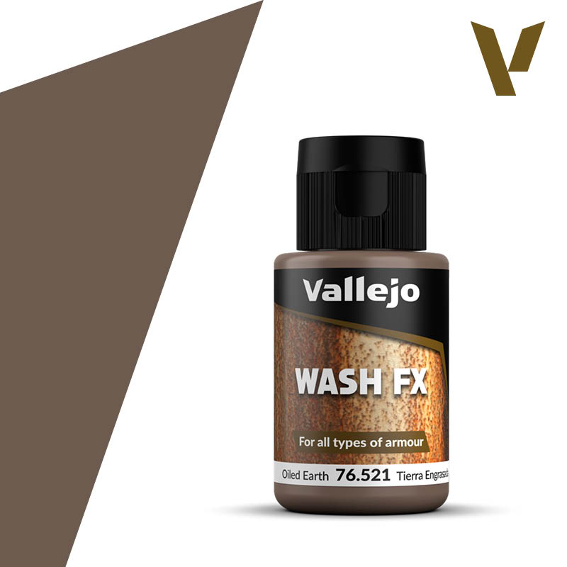Model Wash Vallejo 35ml - Oiled Earth 76521