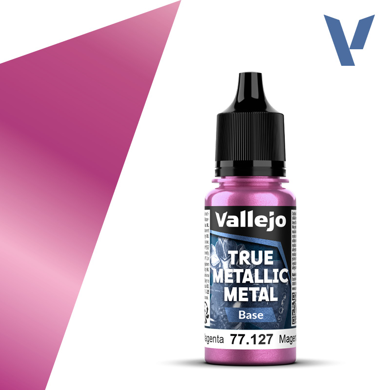 Vallejo True Metallic Metal Base 77127 - Crimson Magenta