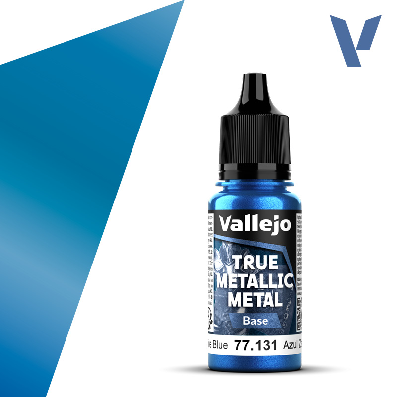 Vallejo True Metallic Metal Base 77131 - Sapphire Blue