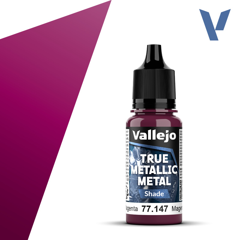 Vallejo True Metallic Metal Shade 77147 - Crimson Magenta