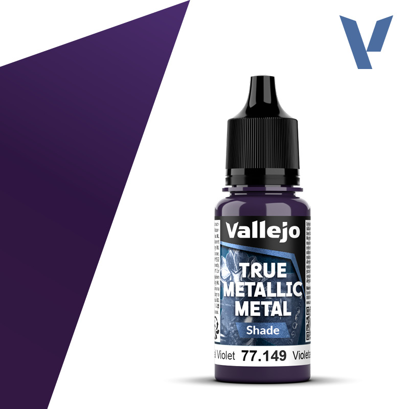 Vallejo True Metallic Metal Shade 77149 - Celestial Violet