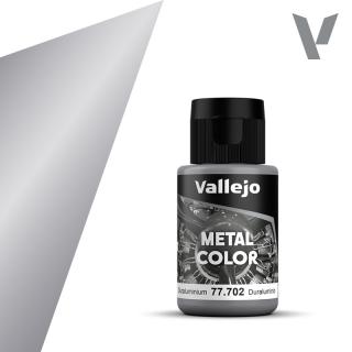 Metal Color Acrylic Airbrush - Vallejo 32ml - Duraluminum 77702