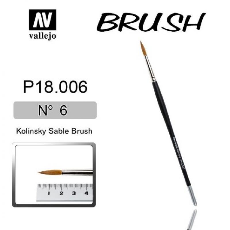 Brush - Vallejo Νο6 P18006