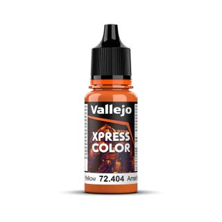 Xpress Color Acrylic Paint - Vallejo 18ml - Nuclear Yellow 72404