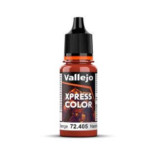 Xpress Color Acrylic Paint - Vallejo 18ml - Martian Orange 72405