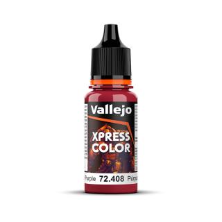 Xpress Color Acrylic Paint - Vallejo 18ml - Cardinal Purple 72408