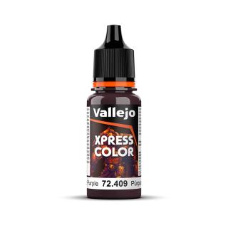 Xpress Color Acrylic Paint - Vallejo 18ml - Deep Purple 72409