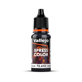 Xpress Color Acrylic Paint - Vallejo 18ml - Gloomy Violet 72410