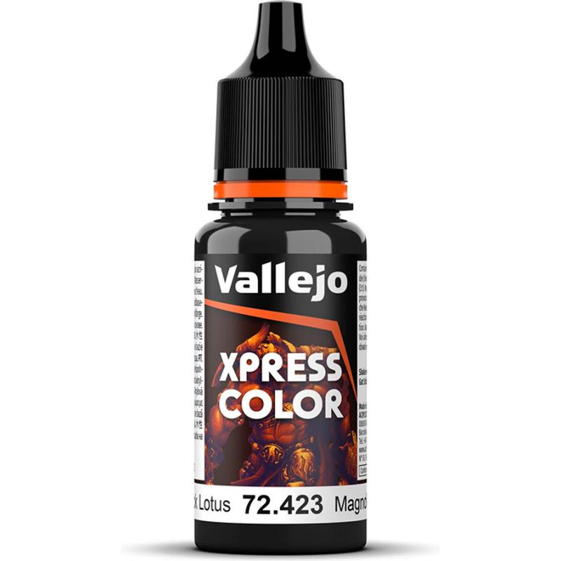 Xpress Color Acrylic Paint - Vallejo 18ml - Black Lotus 72423