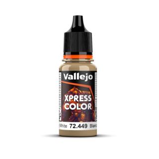 Xpress Color Acrylic Paint - Vallejo 18ml - Mummy White 72449