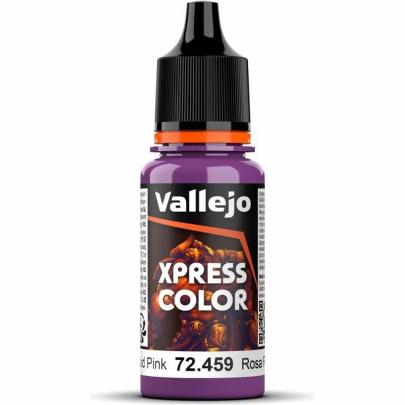 Xpress Color Acrylic Paint - Vallejo 18ml - Fluid Pink 72459