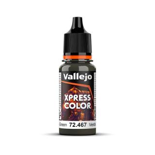 Xpress Color Acrylic Paint - Vallejo 18ml - Camouflage Green 72467