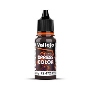 Xpress Color Acrylic Paint - Vallejo 18ml - Mahogany 72472