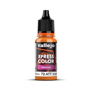 Xpress Color Acrylic Paint - Vallejo 18ml - Intense - Dreadnought Yellow 72477