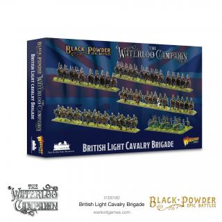 Black Powder Epic Battles 15mm: Waterloo - British Light Cavalry Brigade - EN